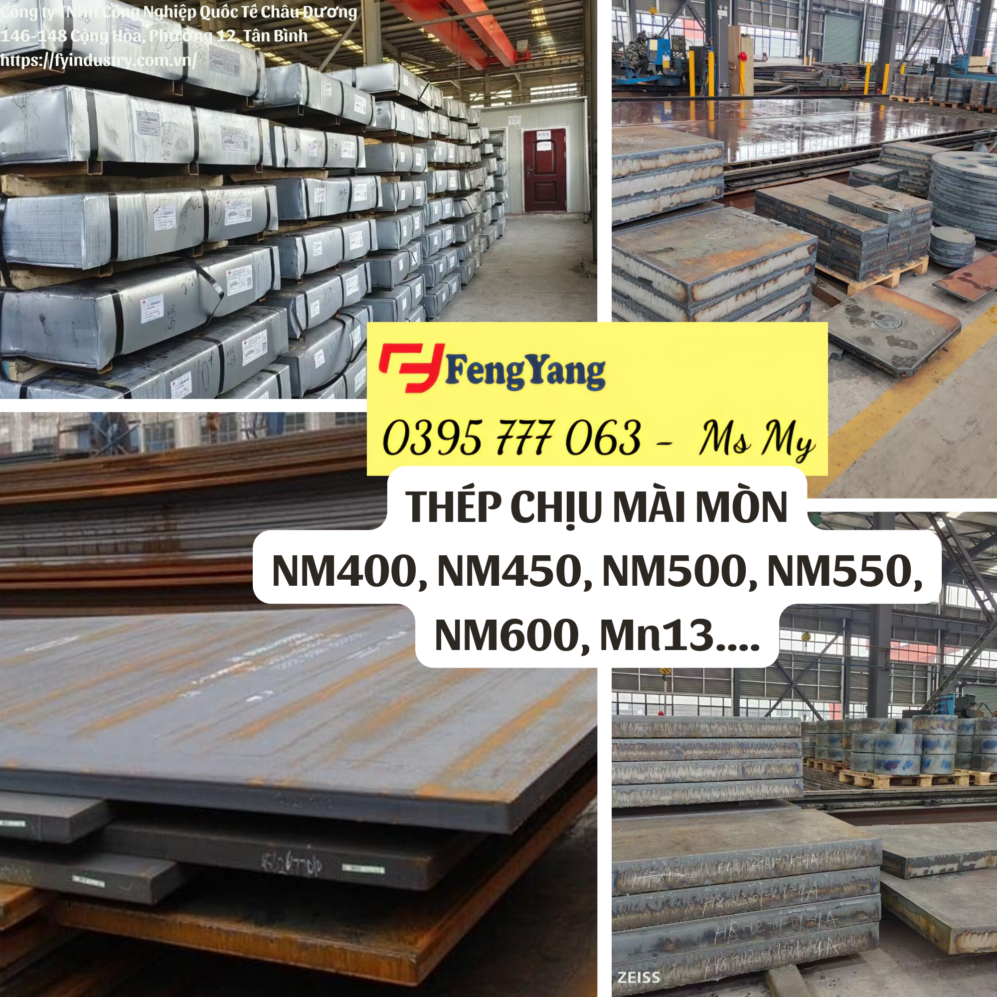 THÉP CHỊU MÀI MÒN NM400, NM450, NM500, NM550, NM600, #Mn13